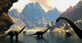 Randonné à Chamonix, visite des empreintes des dinosaurs